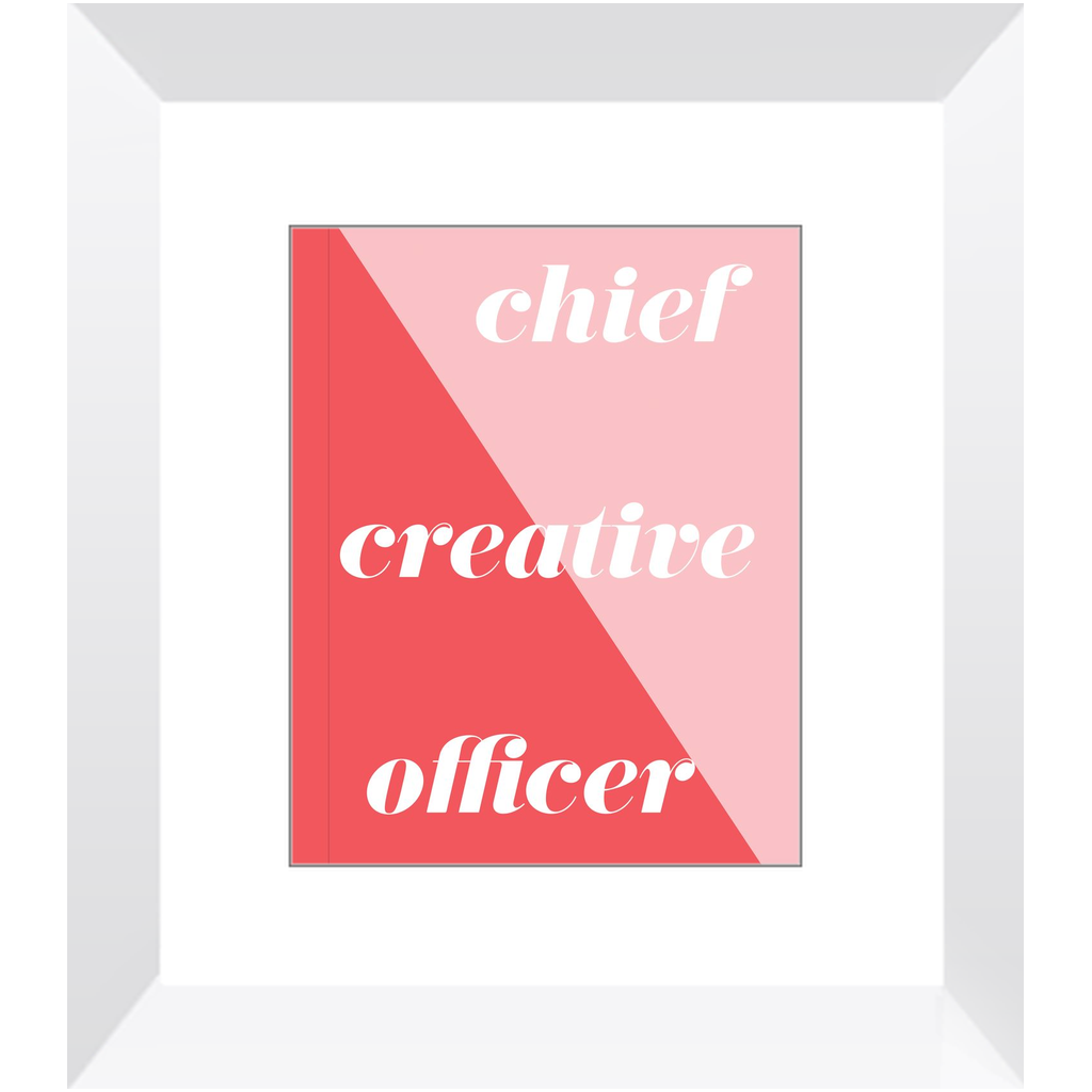 Chief Creative Officer Desk Art